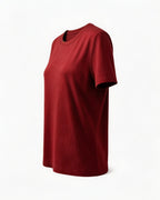 Tencel Wool Cooling Soft Crewneck T-Shirt | Regular Shoulder Suitpure