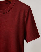 Tencel Wool Cooling Soft Crewneck T-Shirt | Regular Shoulder Suitpure