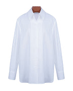 Italian One-Piece Collar Linen Shirt Suitpure