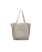 Women Large Drawstring Summer Breathable Mesh Knit Tote Bag Suitpure