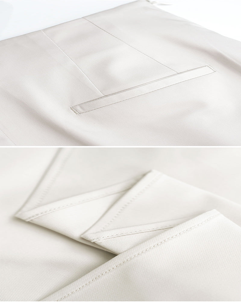 Women Asymmetric Wrap Front Irregular Slant Cut Wide Leg Pants Suitpure