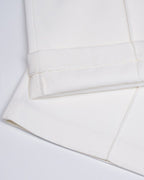 Acetate Cotton Long Straight Trousers with Belt Loops Suitpure
