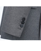 Grey Oversized Cashmere Coat Suitpure