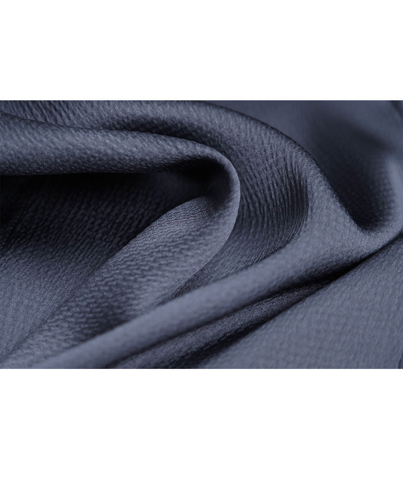 Pearl Satin Jacquard Blouse in Acetate Suitpure