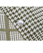 Breathable Green Check Casual Shirt