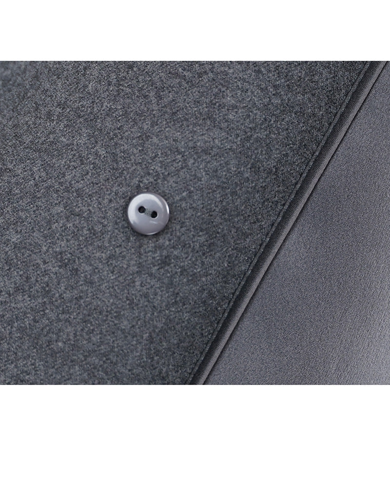 Grey Oversized Cashmere Coat Suitpure