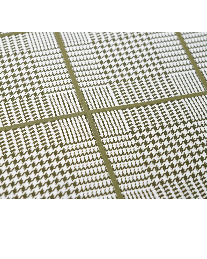 Breathable Green Check Casual Shirt