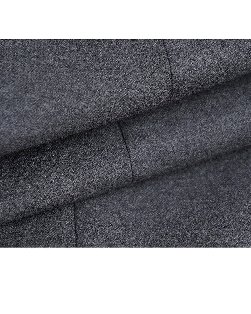 Grey Oversized Cashmere Coat Suitpure
