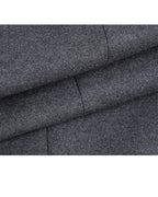 Grey Oversized Cashmere Coat Suitpure
