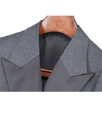 Black Grey Houndstooth Blazer | Relaxed Fit