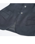 Fishtail Hem Blazer in Vintage American Style Suitpure