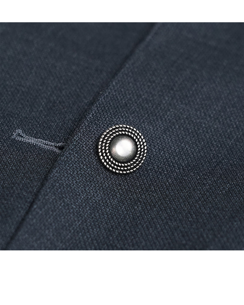 Fishtail Hem Blazer in Vintage American Style Suitpure