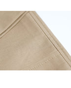 Wheat Continuous Waistband Tencel Cotton Cropped Trousers Suitpure