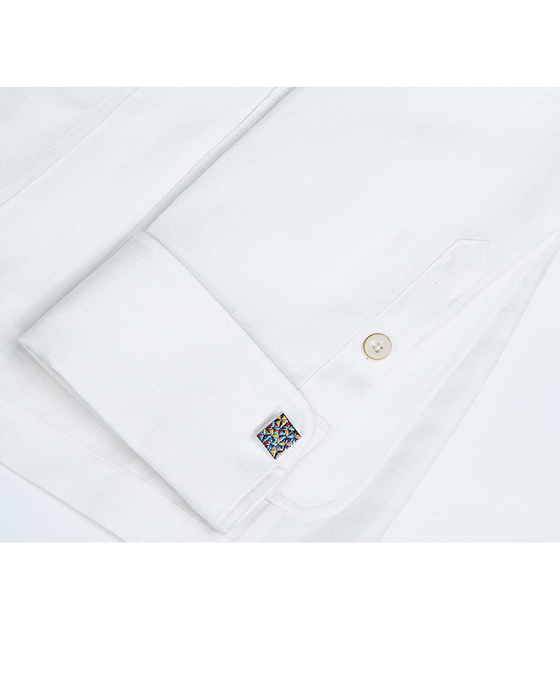 Relaxed Fit Tencel Linen Jacket Suitpure