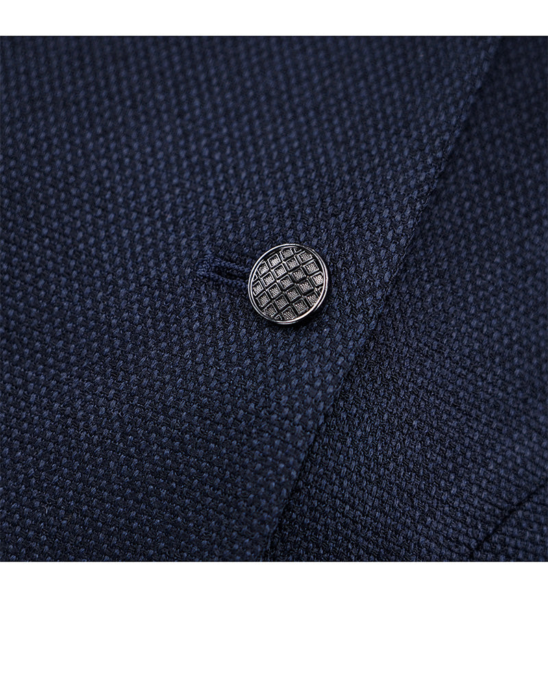 Acetate Mandarin Collar Sleeveless Dress