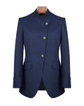 Relaxed Fit Mandarin Collar Blazer Suitpure