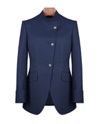 Relaxed Fit Mandarin Collar Blazer Suitpure