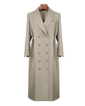 Camel Green Relaxed Dress | Self-Tie Waist Suitpure