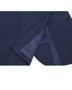 Relaxed Fit Mandarin Collar Blazer Suitpure