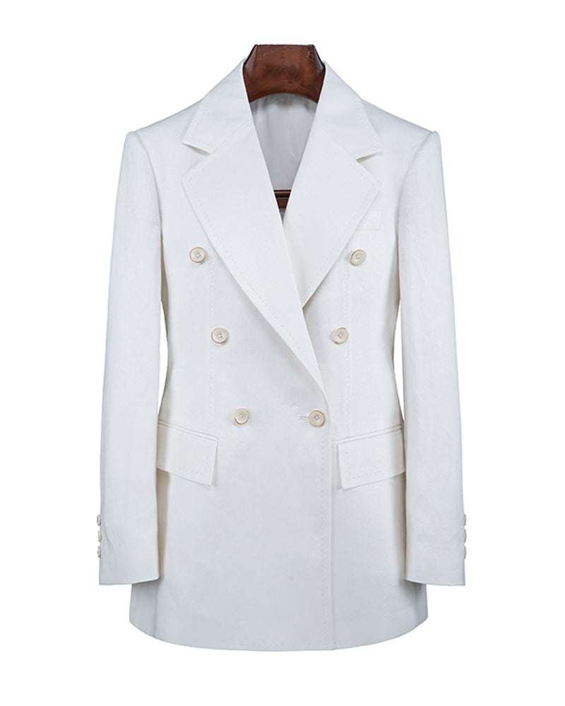 Lightweight Imported Linen Casual Blazer Suitpure