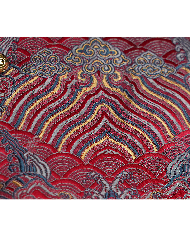 Yunjin Brocade Crewneck Vest