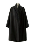Mahogany Silk Quilted Jacket with Shawl Collar Suitpure