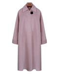 Reversible Cashmere Notch Lapel Coat Suitpure