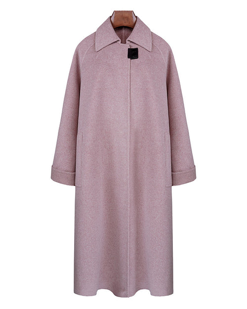 Reversible Cashmere Notch Lapel Coat Suitpure