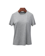 Tencel Wool Cooling Soft Crewneck T-Shirt | Regular Shoulder Suitpure