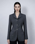 Fishtail Hem Blazer in Vintage American Style Suitpure