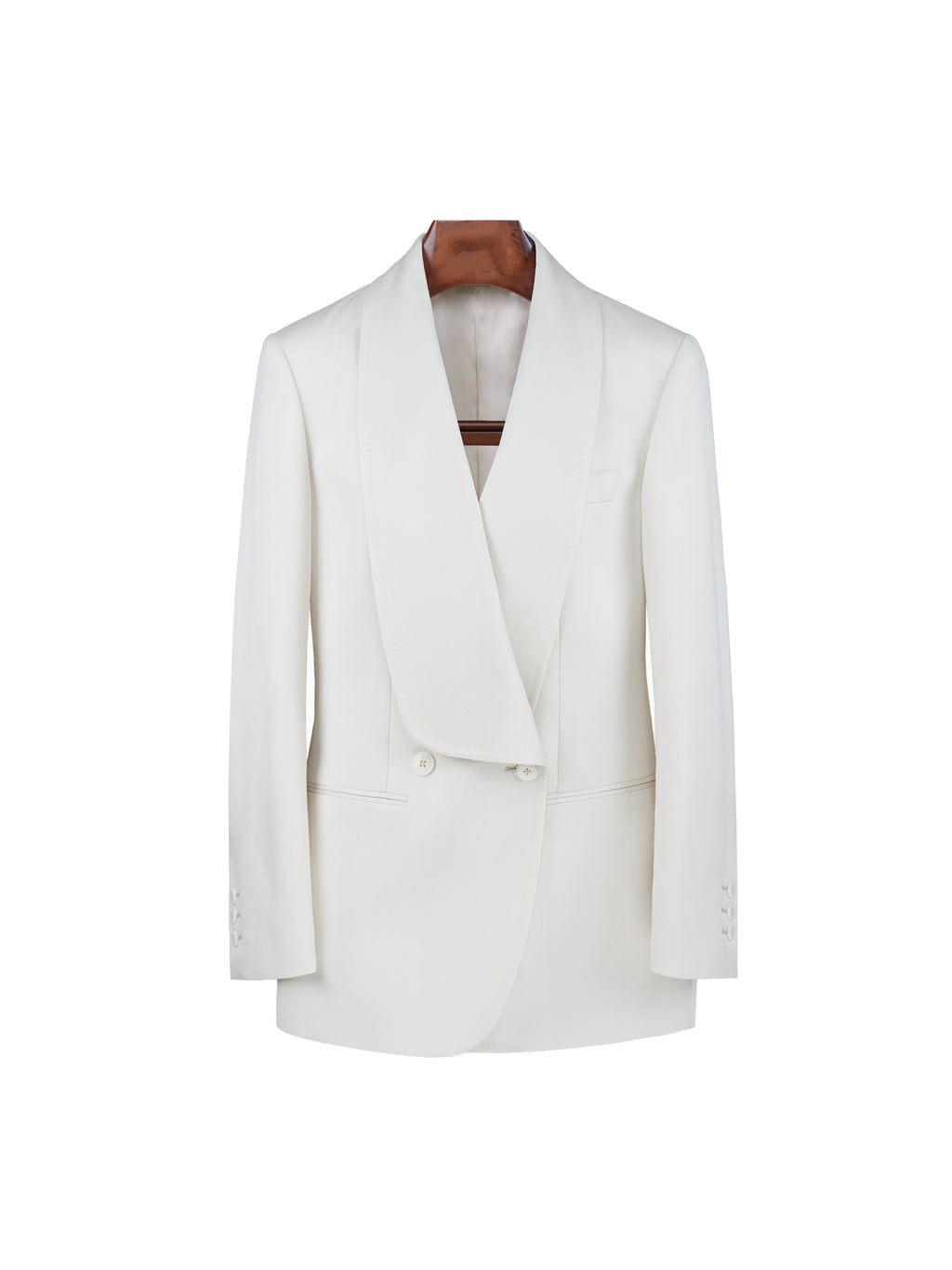 Relaxed Fit Wool Acetie Oversized Jacket Suitpure