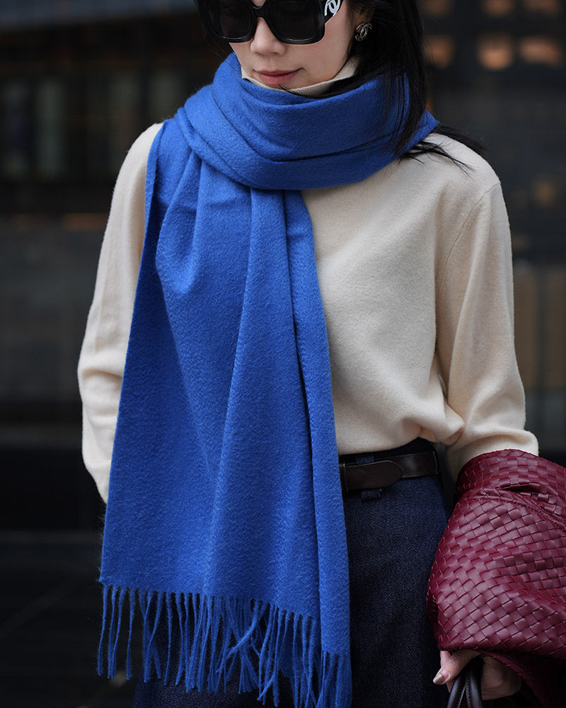 Versatile Cashmere Wrap | 310g Lightweight Warmth Suitpure