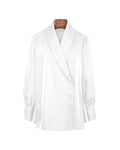 Women Silky Acetate Polyester Wrap Blouse