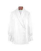 Women Silky Acetate Polyester Wrap Blouse