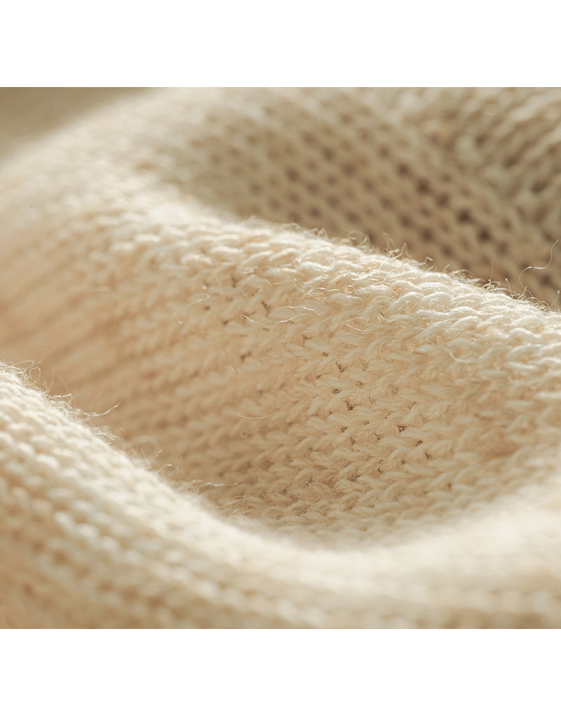 V-Neck Knit Vest for Layering