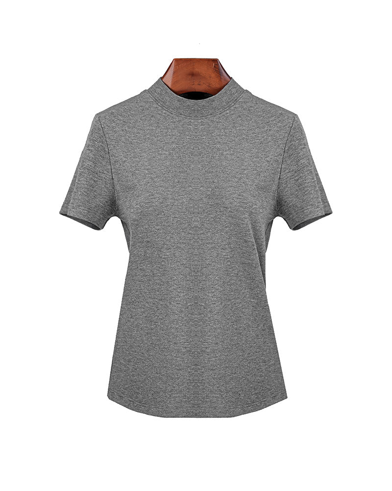 Classic Crewneck Tee in Pure Cotton