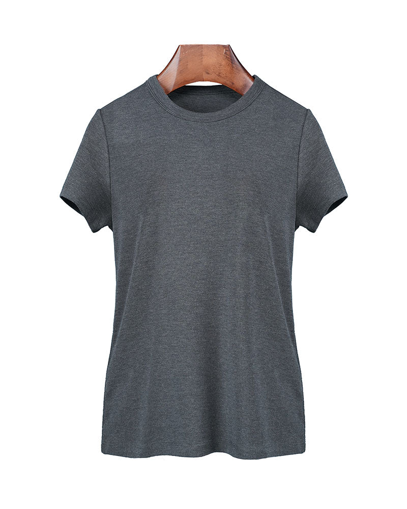 Three-Color Short Sleeve T-Shirt Suitpure