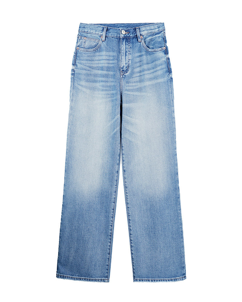 Summer Straight Leg Jeans in Blue Suitpure