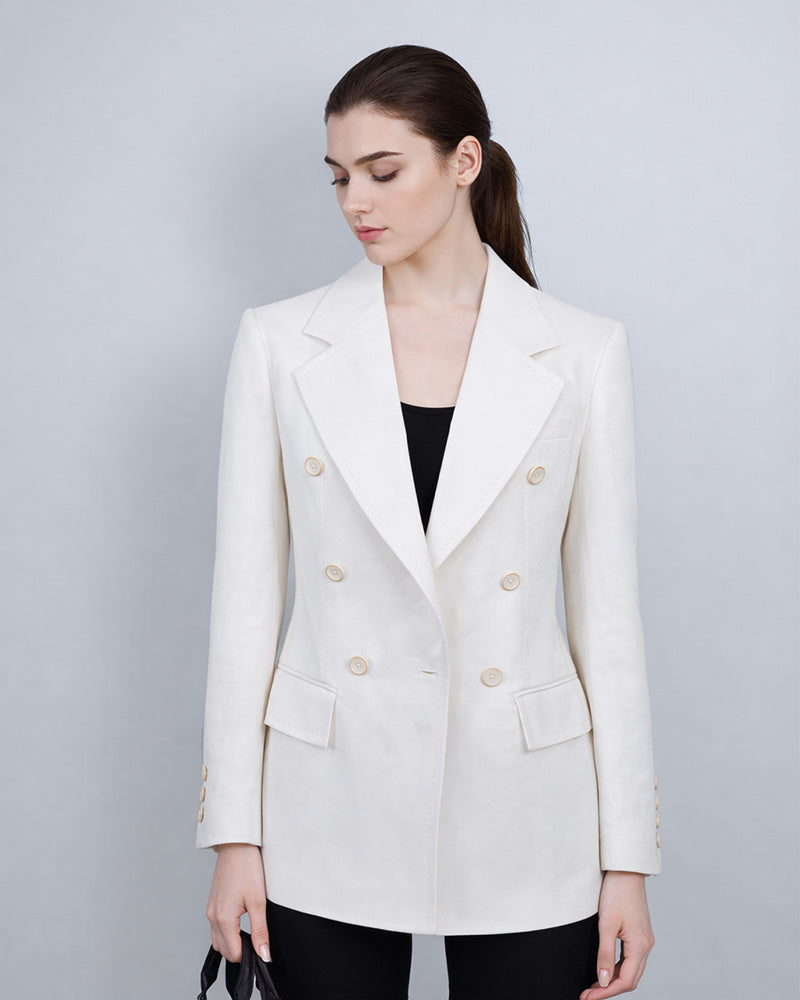 Lightweight Imported Linen Casual Blazer Suitpure