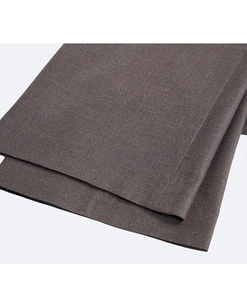 Pure Wool Straight-Leg Trousers Suitpure