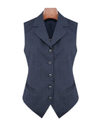 Fine Stripe Vest | Tailored Waistcoat