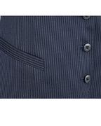 Fine Stripe Vest | Tailored Waistcoat