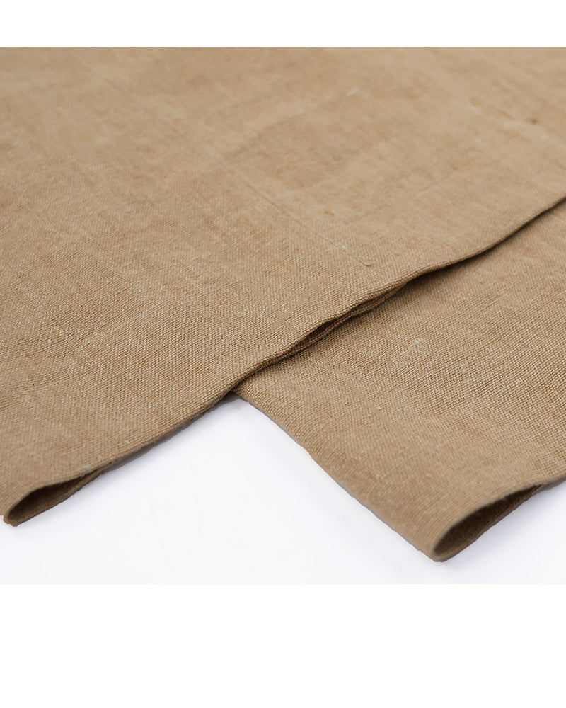 Relaxed Fit Linen Pants in Butter Yellow Suitpure