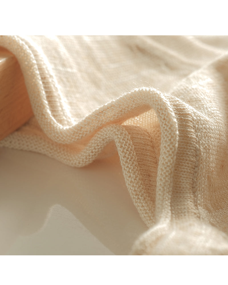 V-Neck Knit Vest for Layering