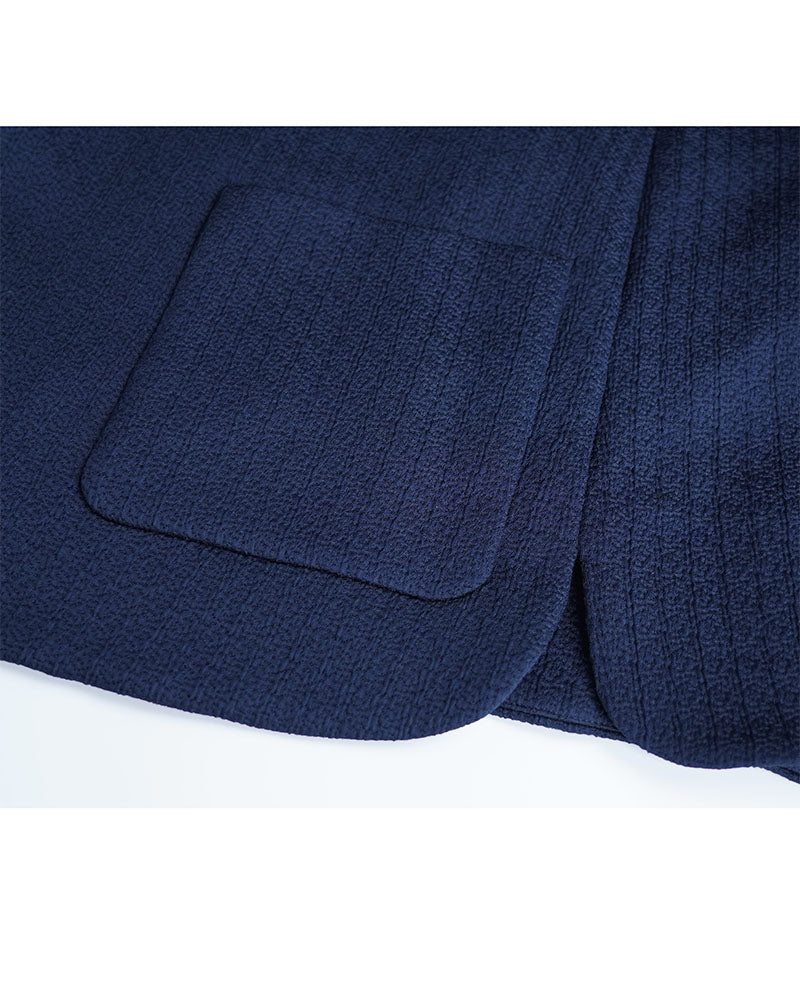 Zen Relief Textured Shirt Jacket | Relaxed Silhouette