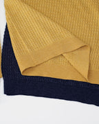 Crew Neck Vertical Stripe Knit Base Layer Top