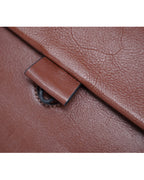Vintage Brown Soft Leather Adjustable Strap Handbag for Daily Work Suitpure