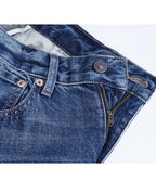 Applique Stitch Tapered Jeans | Vintage Workwear Suitpure