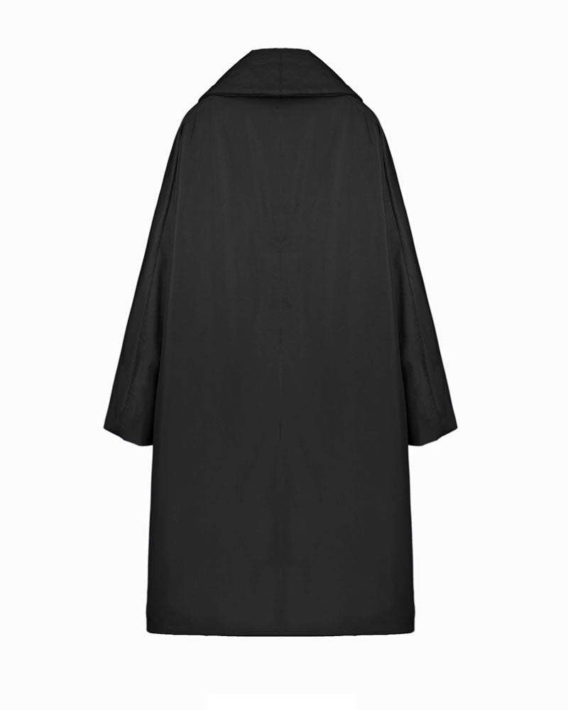 Mahogany Silk Quilted Jacket with Shawl Collar