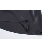 Slim-Fit Black Camisole with Spaghetti Straps Suitpure
